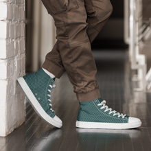 3E Frequency Men’s high top canvas shoes