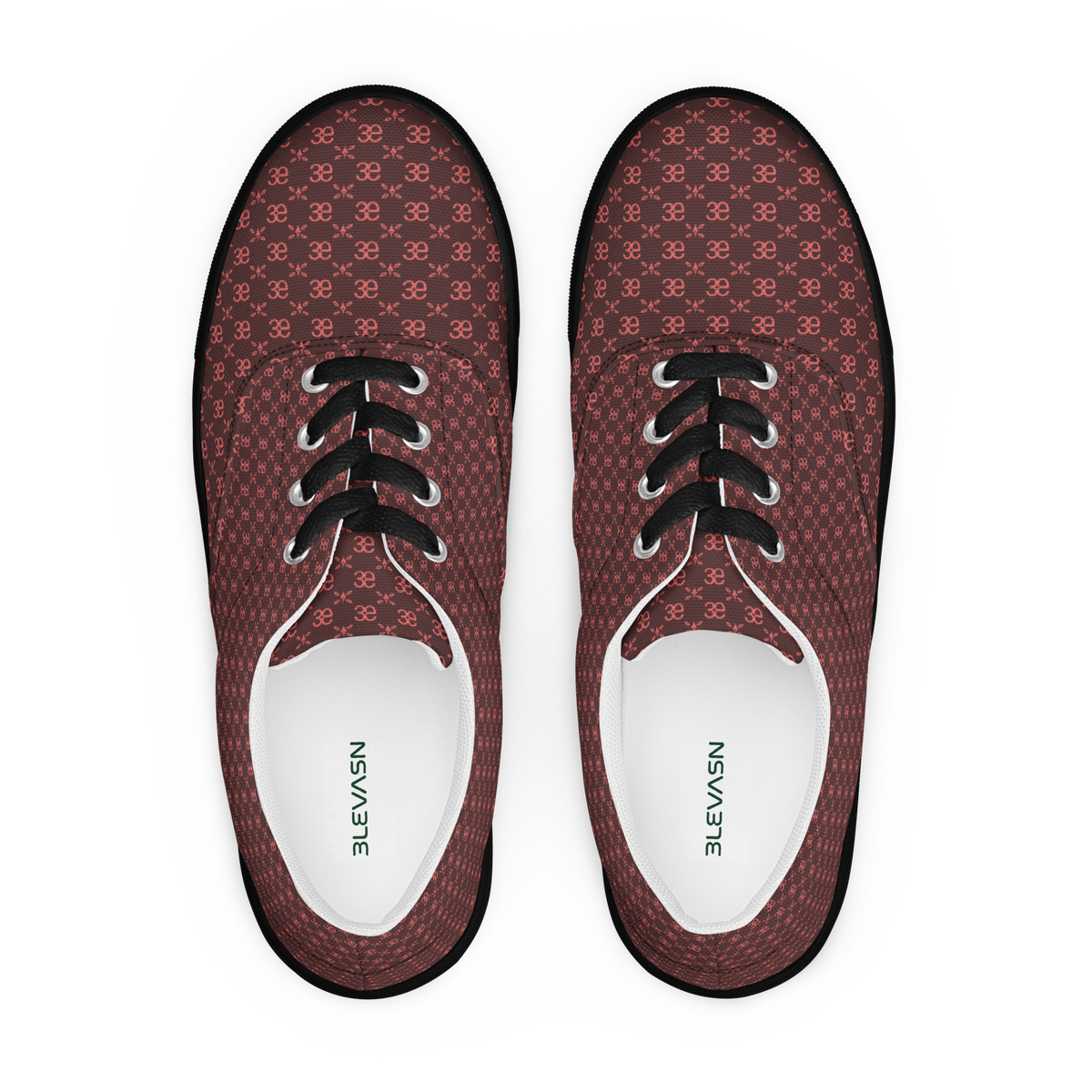 3E Frequency Men’s lace-up canvas shoes