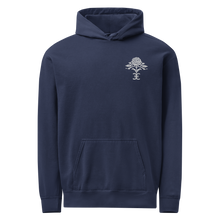 Elevasn Rose Crest Hoodie - Midnight Edition