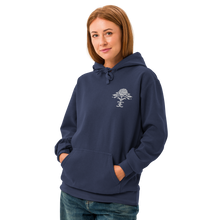 Elevasn Rose Crest Hoodie - Midnight Edition