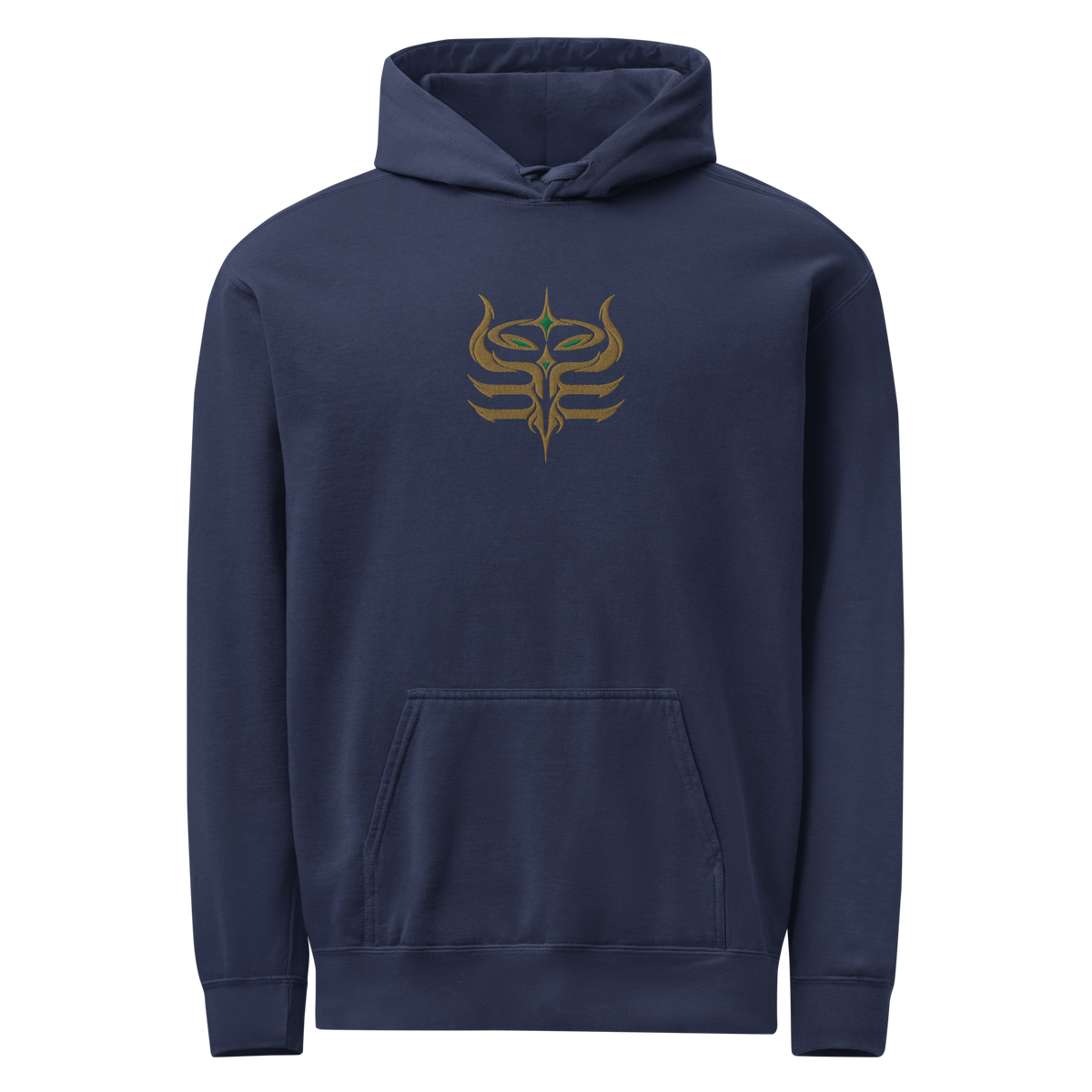 Elevasn Rose Crest Hoodie - Midnight Edition