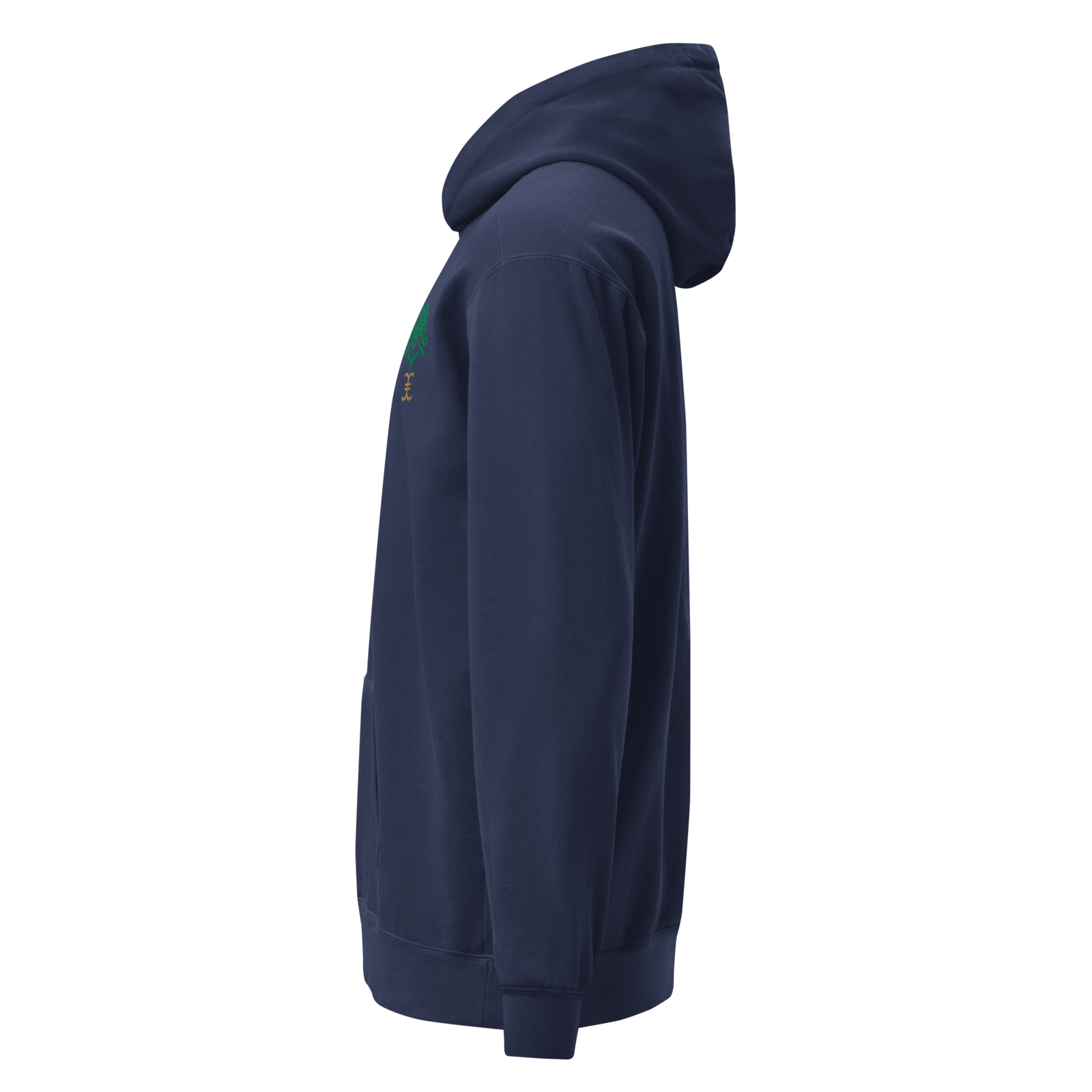 Elevasn Rose Crest Hoodie - Midnight Edition