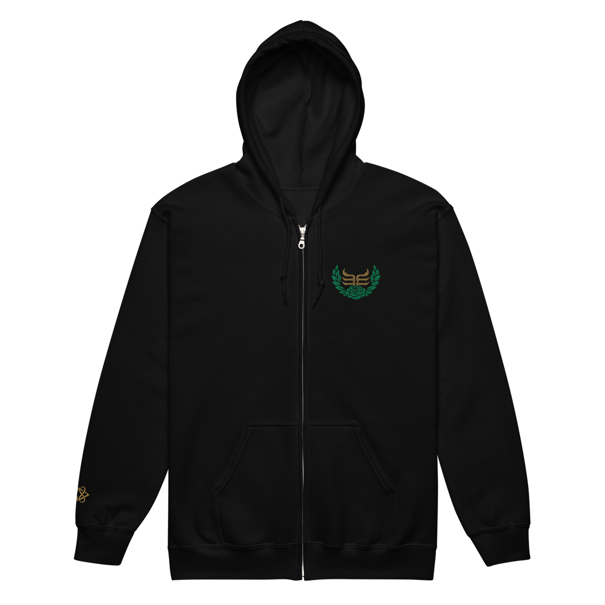 ELEVASN Midnight Crest Zip Hoodie