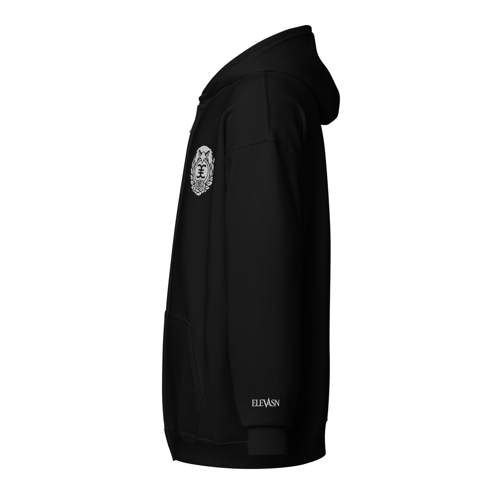 ELEVASN Midnight Crest Zip Hoodie