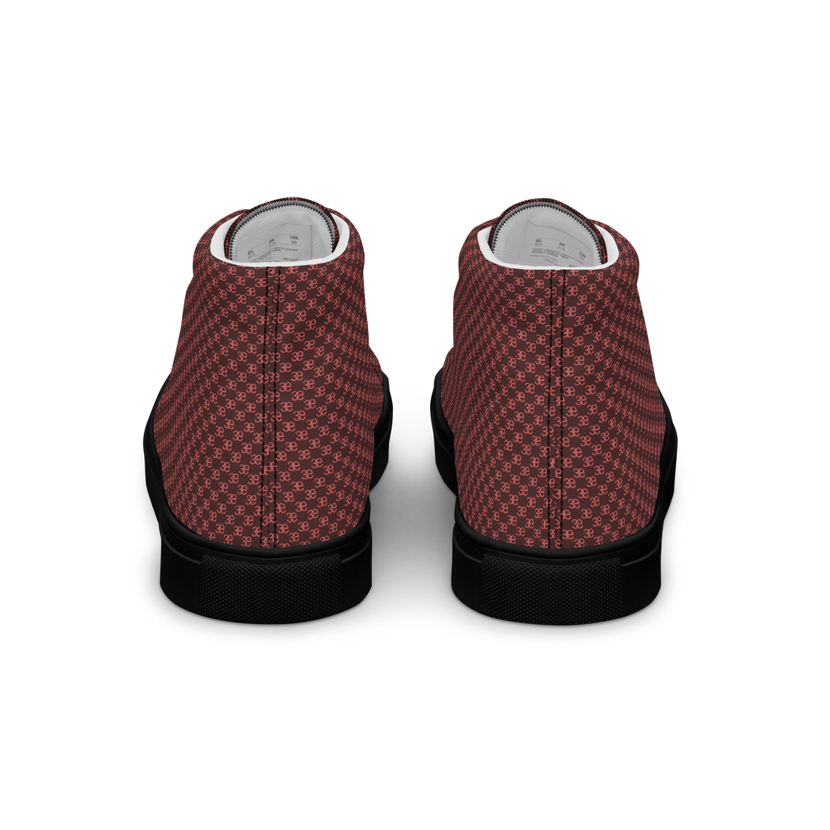 3E Frequency Women’s high top canvas shoes