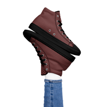 3E Frequency Women’s high top canvas shoes