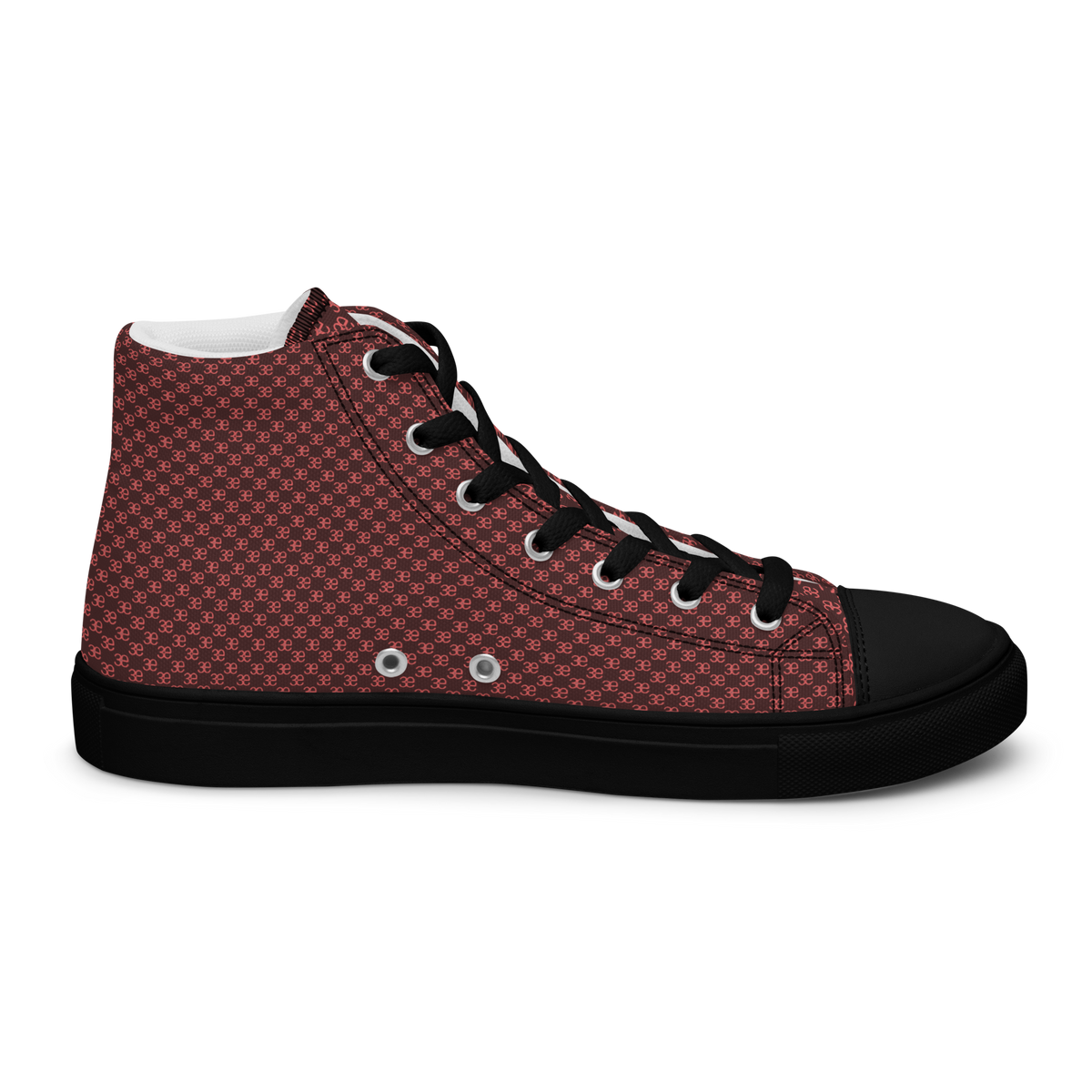 3E Frequency Women’s high top canvas shoes