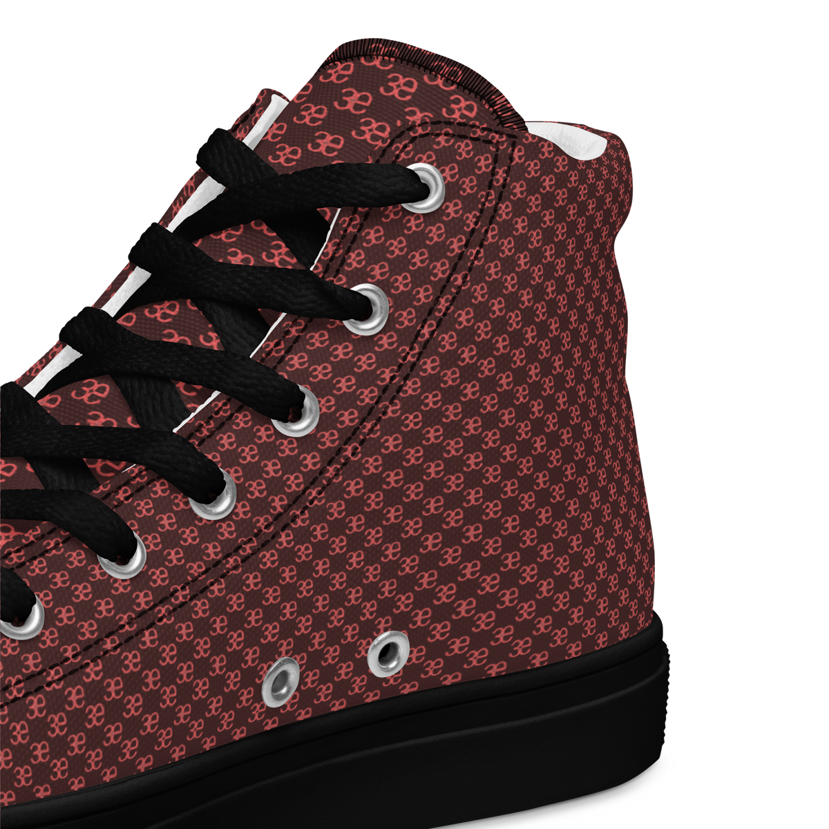 3E Frequency Women’s high top canvas shoes