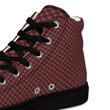 3E Frequency Women’s high top canvas shoes