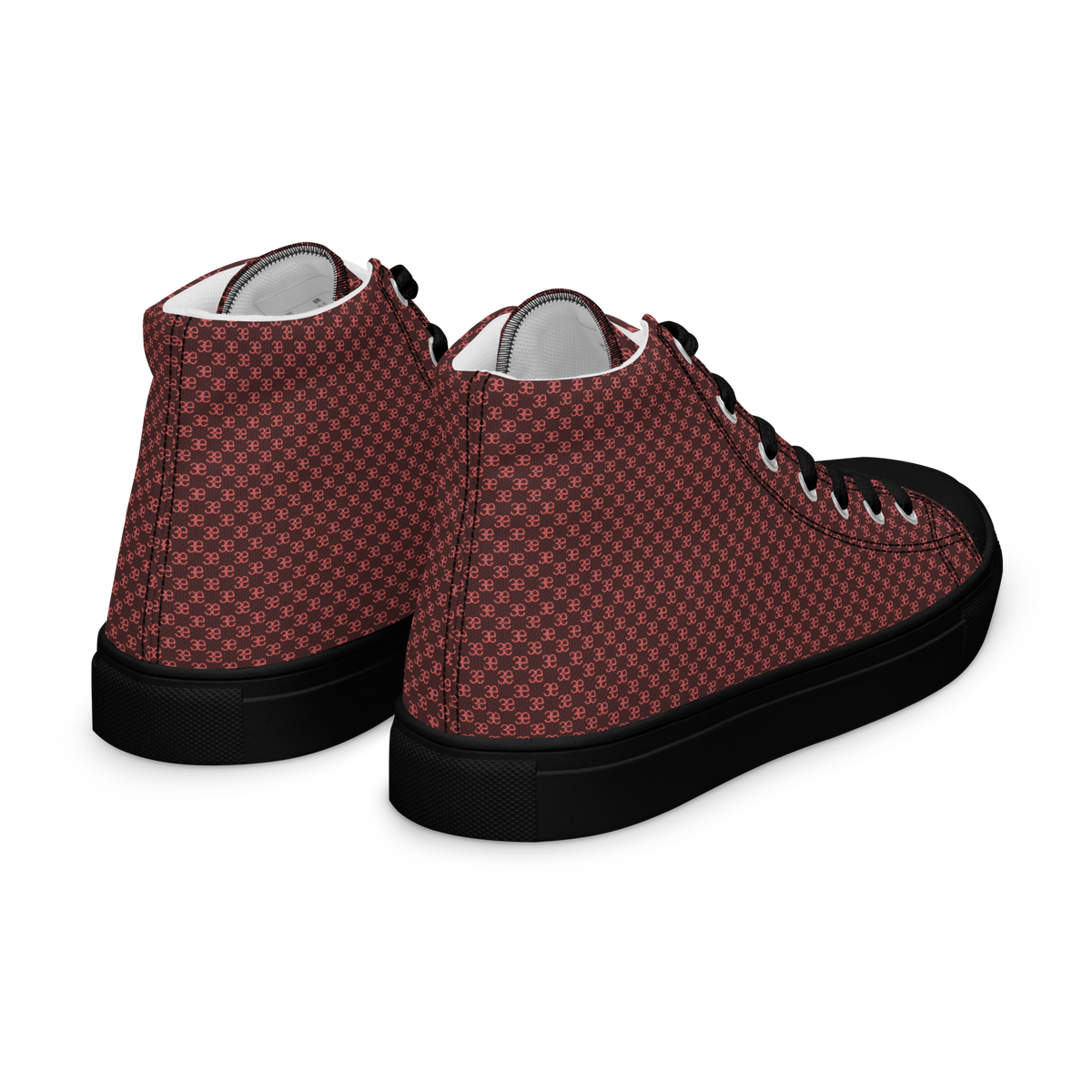 3E Frequency Women’s high top canvas shoes