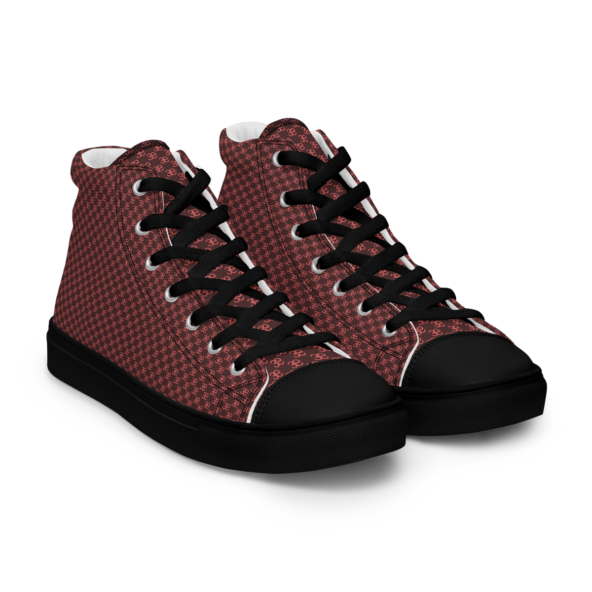 3E Frequency Women’s high top canvas shoes