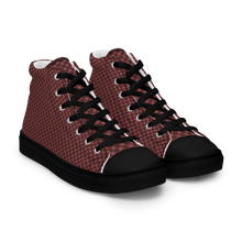 3E Frequency Women’s high top canvas shoes