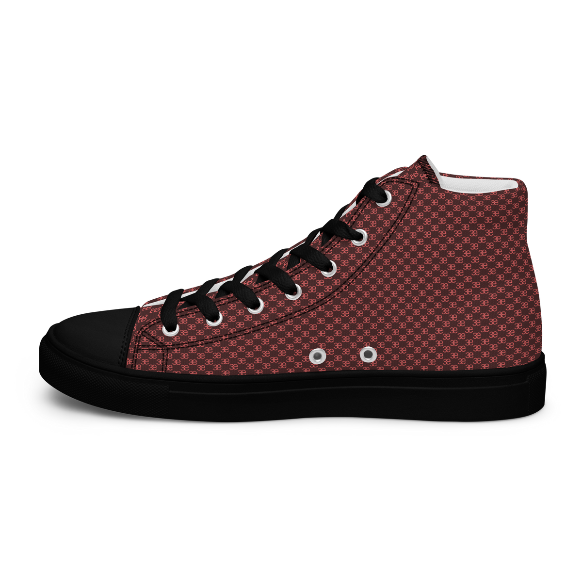 3E Frequency Women’s high top canvas shoes